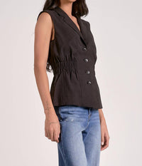 Elan - Ava Side Ruched Vest