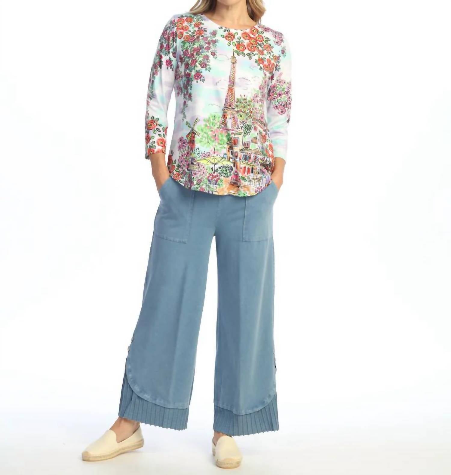 Jess & Jane - Round Hem Top