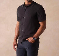 The Normal Brand - Robles Knit Jacquard Button Up