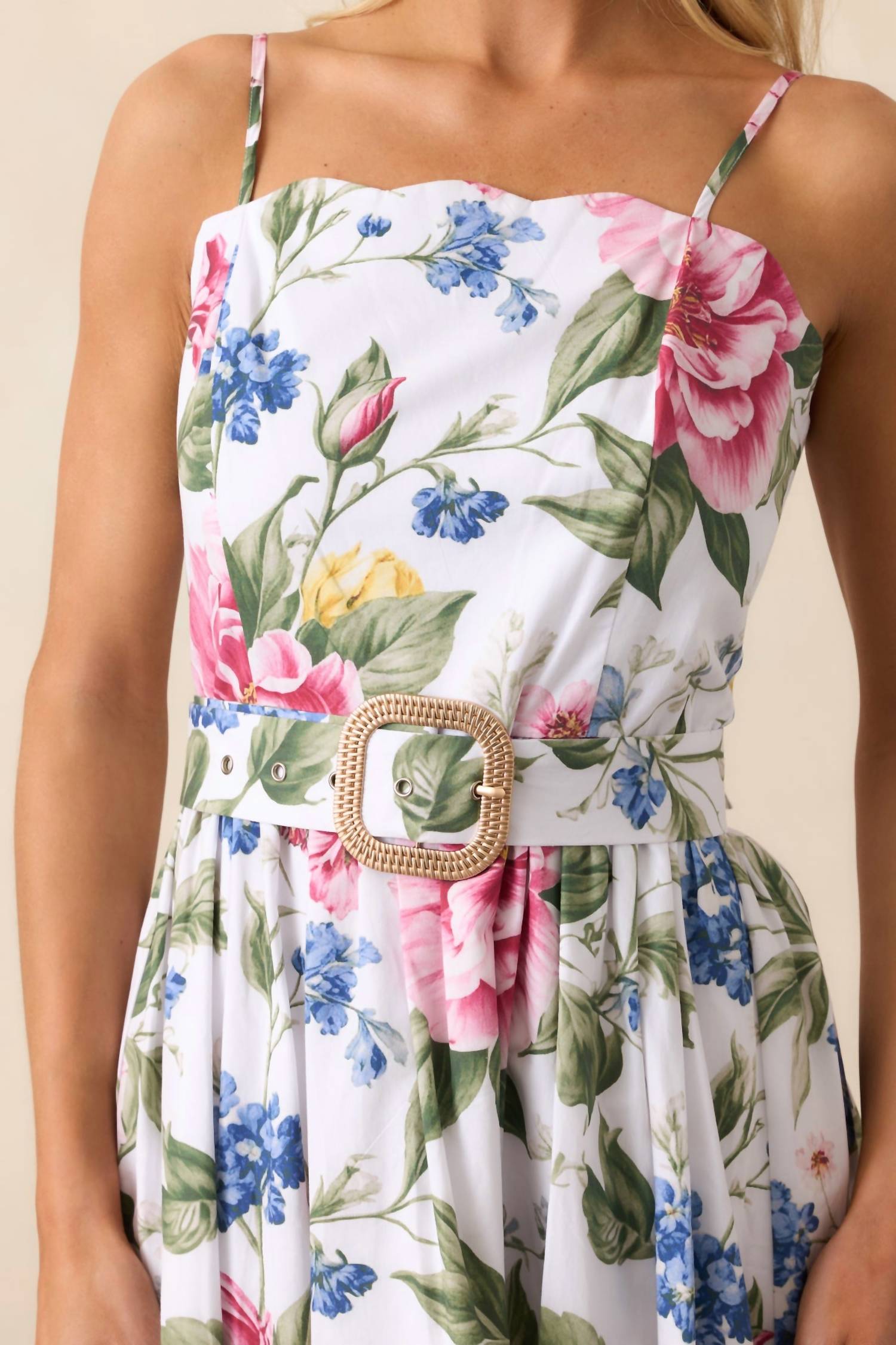 Prosperina - Colette Belted Midi Dress