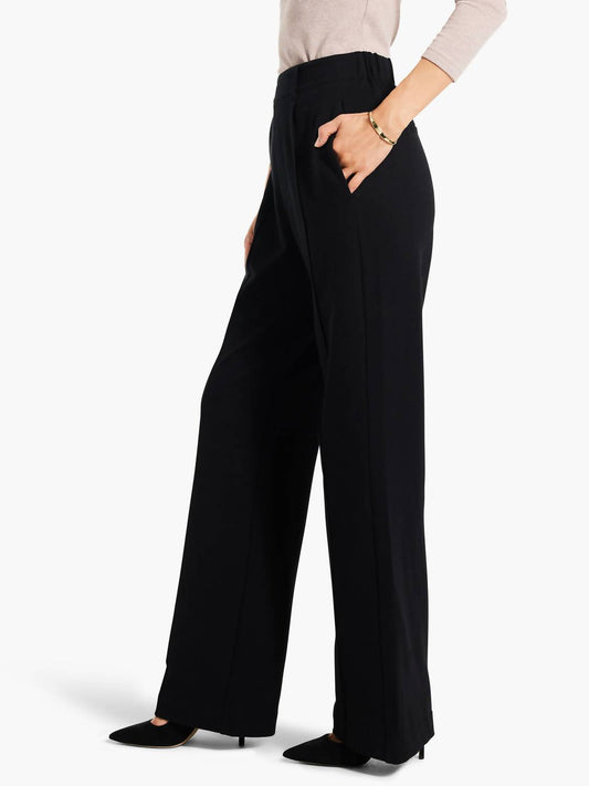 Nic + Zoe - Knit Wide Leg Pleated Pant