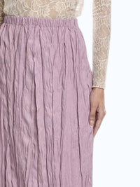 Lafayette 148 - Crinkled Midi Skirt