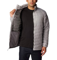 Columbia Men’s Slope Edge Insulated Winter Jacket in gray - men's jacket - view 5