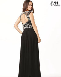 Jovani - Sleeveless Embellished Gown