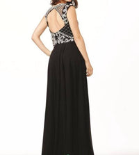Jovani - Sleeveless Embellished Gown