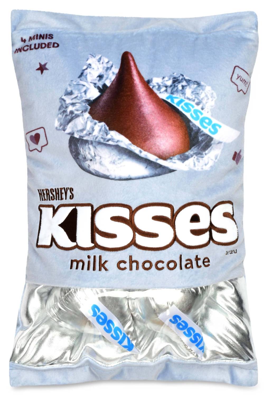 Iscream - Bag of Hershey's Kisses Plush