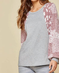 Andree By Unit - The Charlotte Patchwork Top