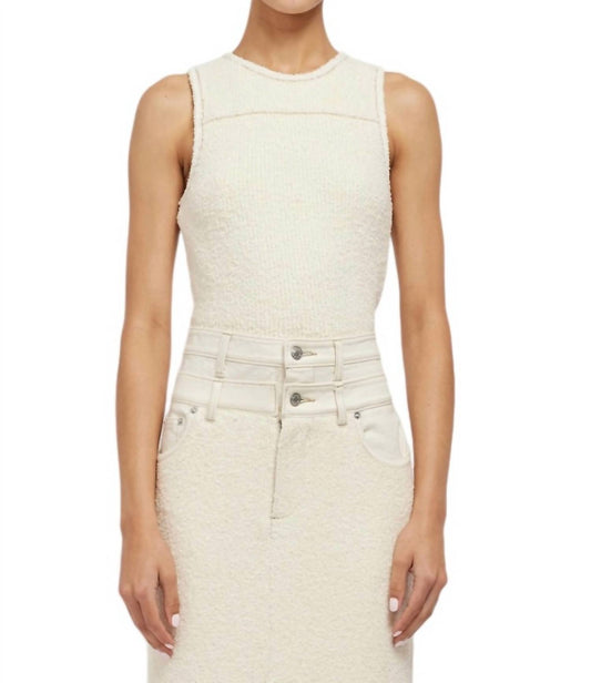 Jonathan Simkhai - SIANNA CROSS BACK TANK TOP