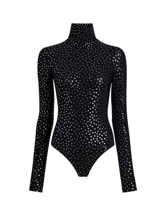 Commando - Women's Classic Print Turtleneck Bodysuit