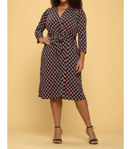 Reneec. - Curvy Wrap Dress Safira