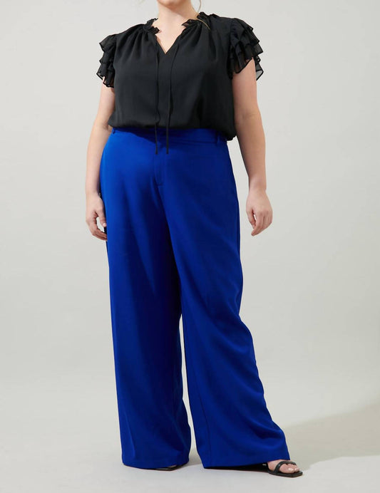 Sugarlips - Belted Wide Leg Trousers