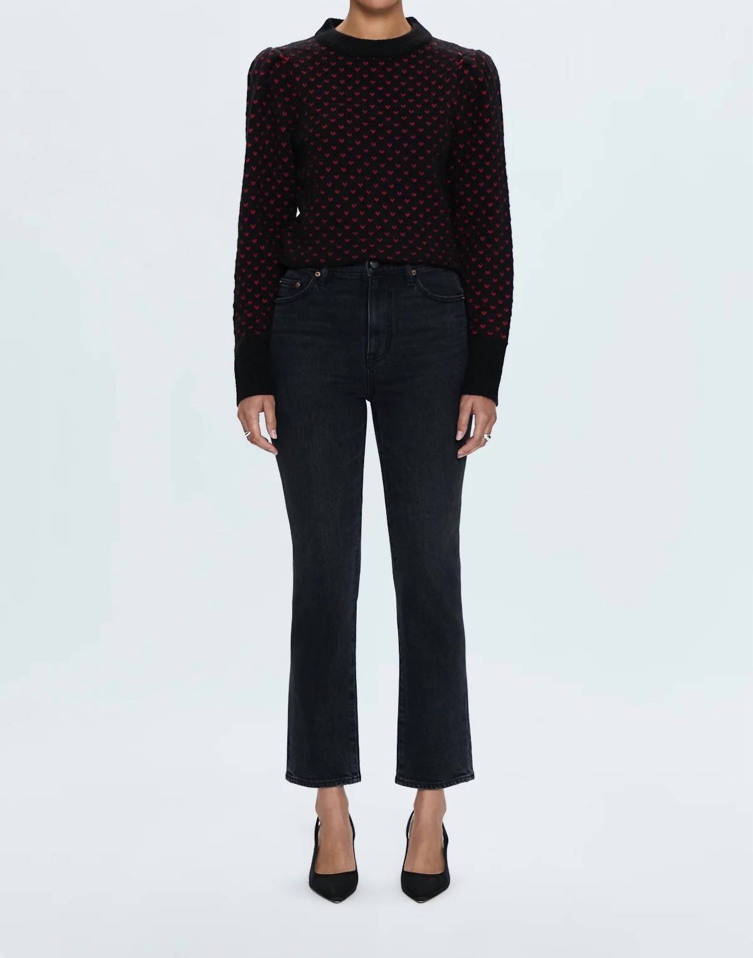 Pistola - BRI HIGH RISE SLIM STRAIGHT JEANS
