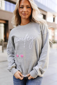 Ampersand Ave - University Pullover Sweatshirt