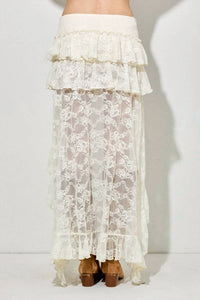 Baevely By Wellmade - Boho Tiered Skirt