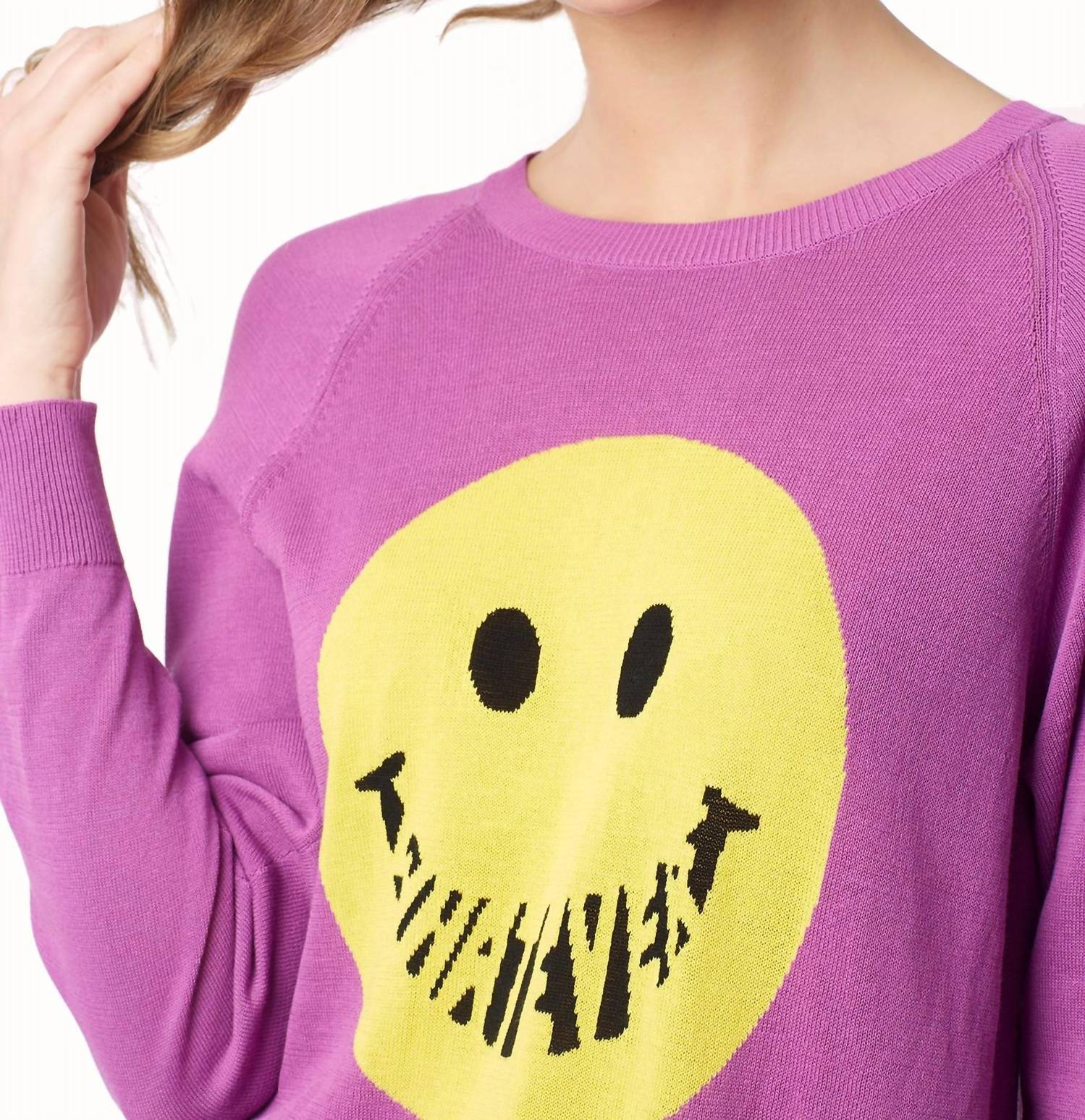 Replica Los Angeles - "Whatever" Cotton Modal Knit Sweatshirt