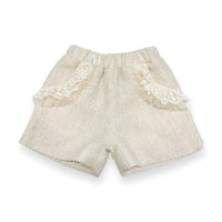 Doe A Dear - Kid's Embellished Tweed Vest Set