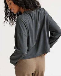 Richer Poorer - Relaxed Cropped Long Sleeve Tee