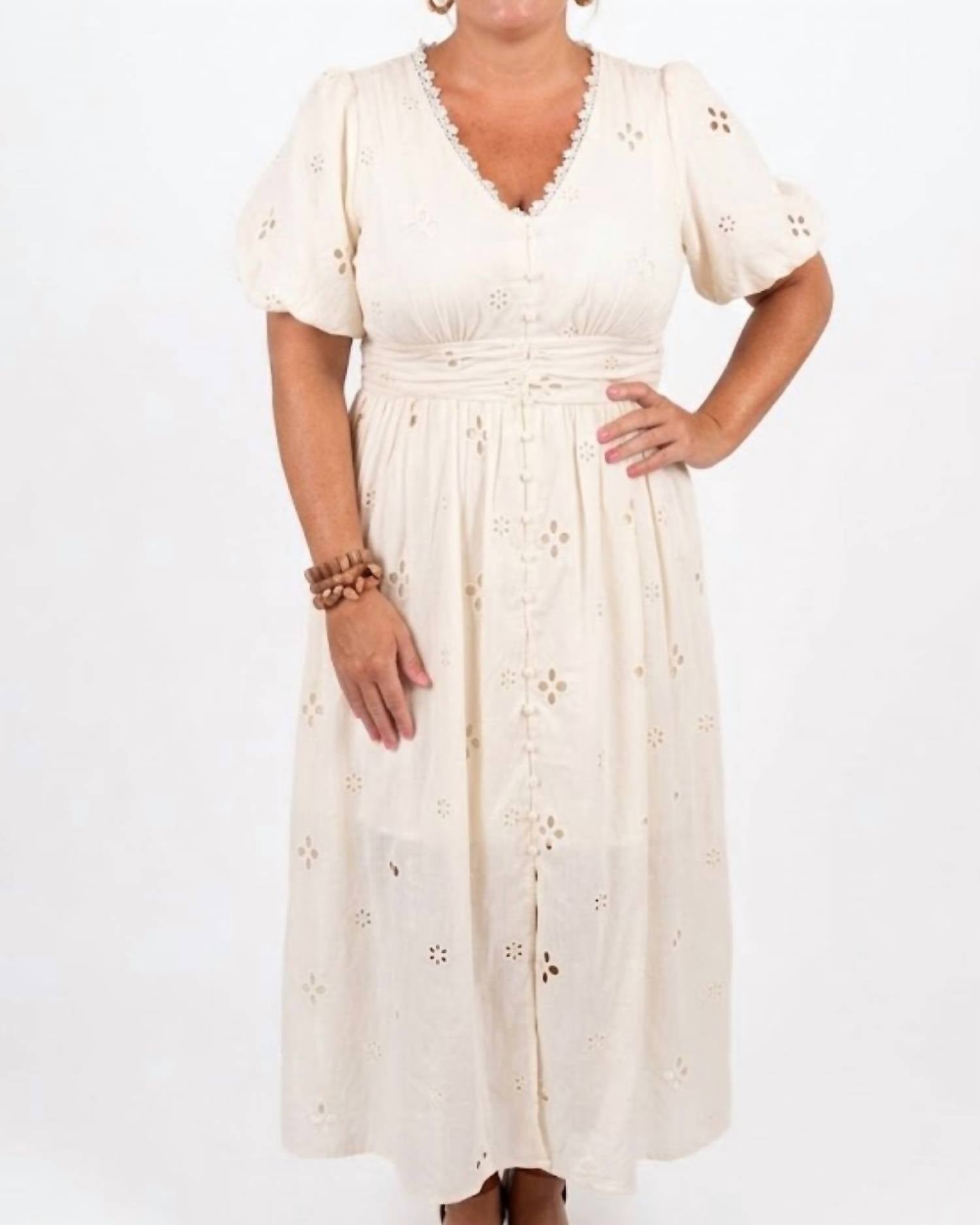 Pine Apparel - Princess Sleeve Midi Dress