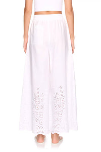 Susana Monaco - Embroidered Wide Leg Pants