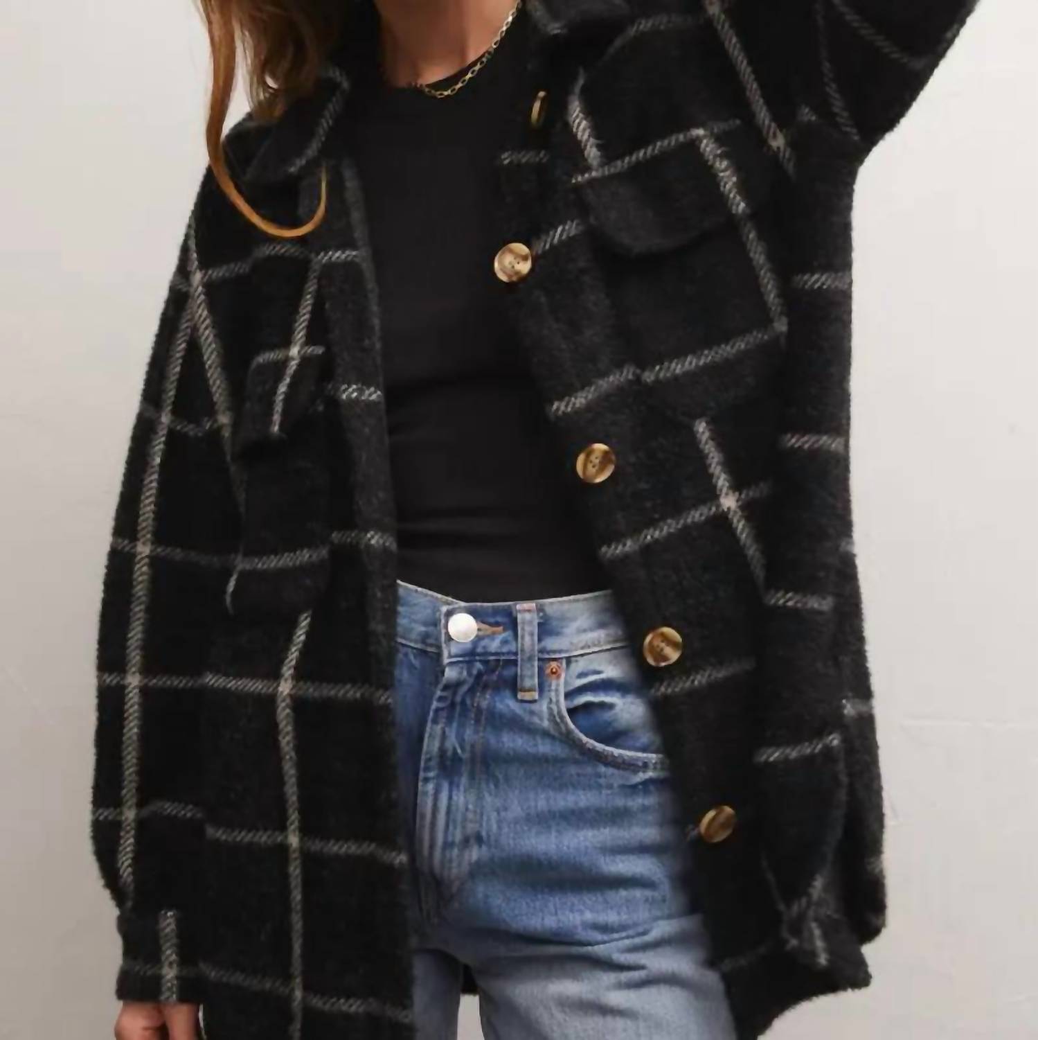 Z Supply - Plaid Tucker Jacket