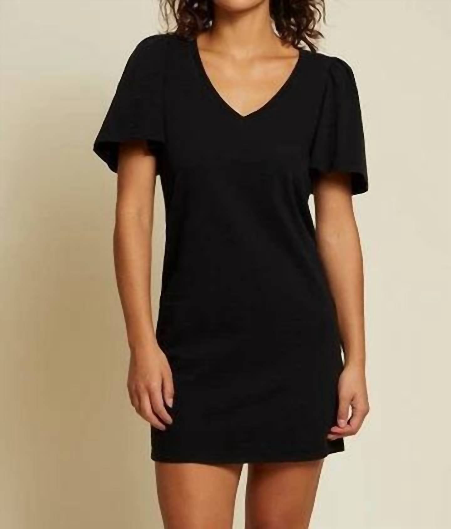 Nation Ltd - Mallory Flutter Sleeve Dress