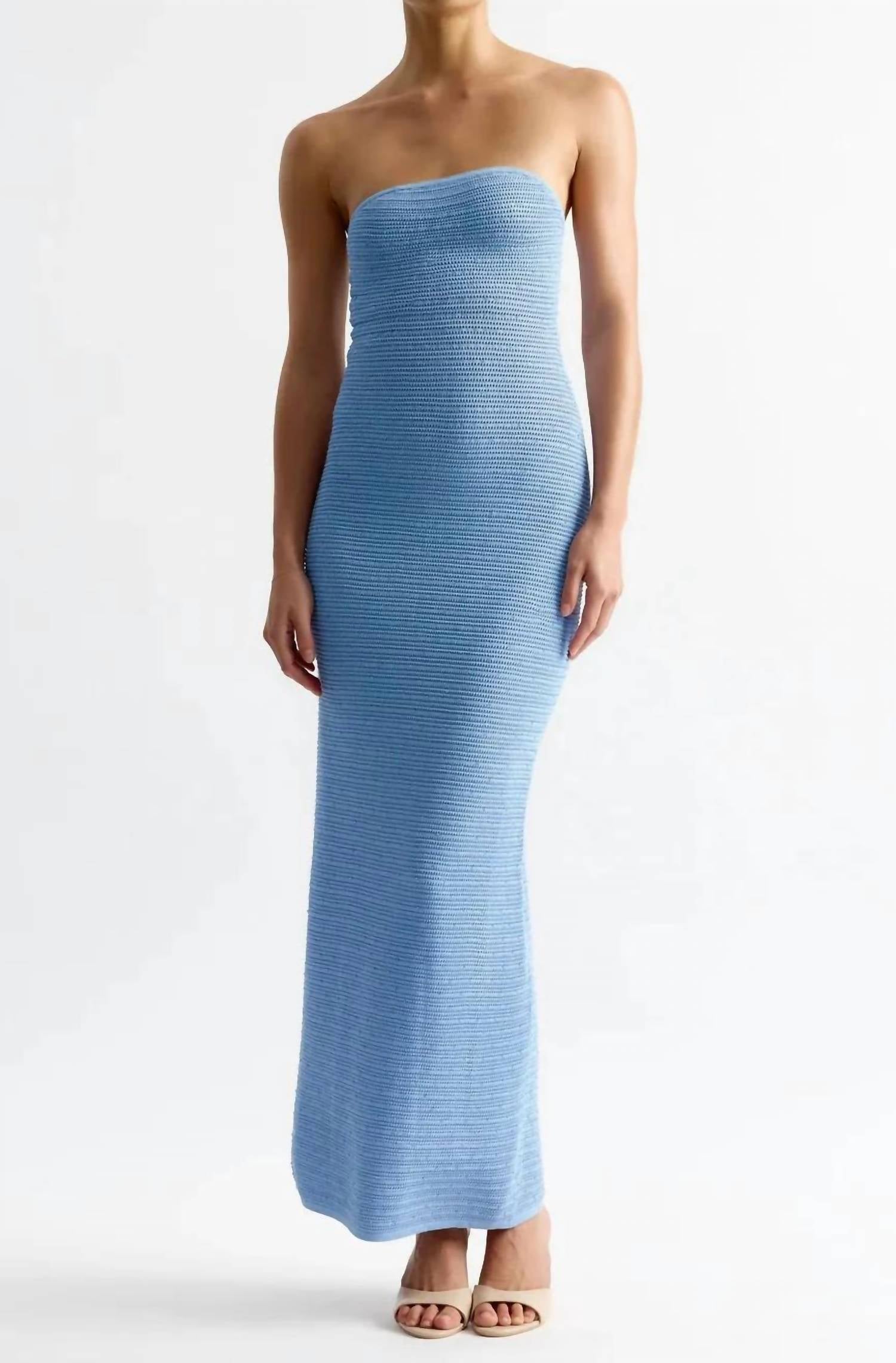 Studio Lexi - Gigi Strapless Knit Maxi Dress