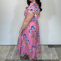 Umgee - Meadow Print Midi Dress
