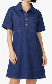 Sessun - Nimaya Denim Shirt Dress