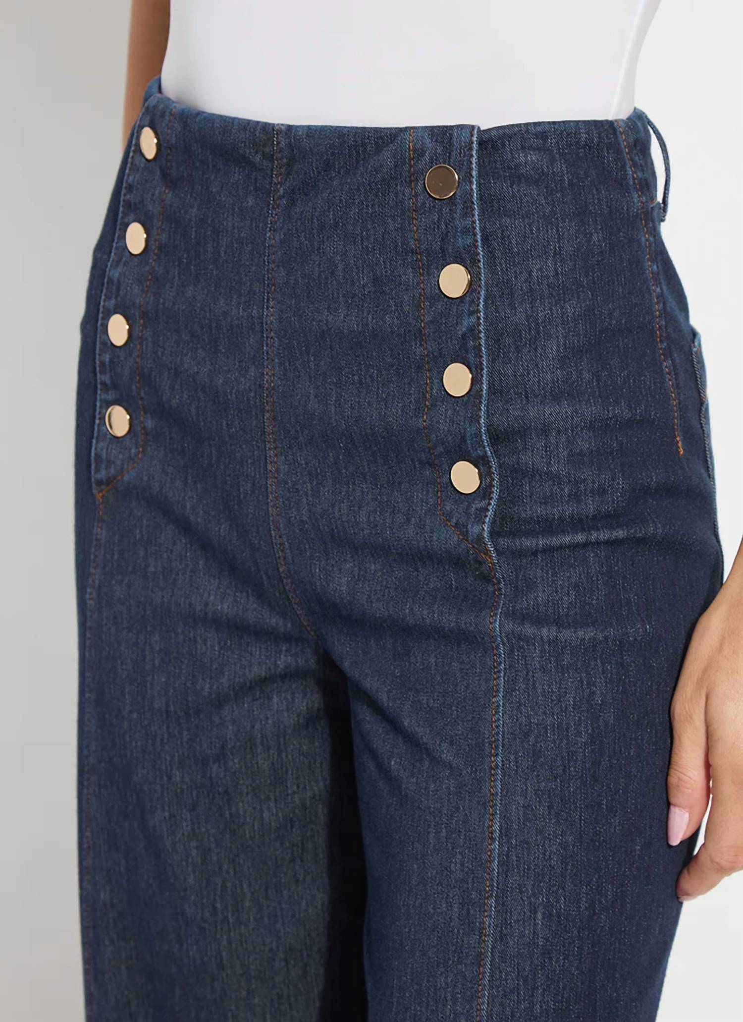 Lysse - Kaia Wide Leg Denim Pants