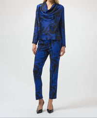 Joseph Ribkoff - Floral High Waisted Trousers