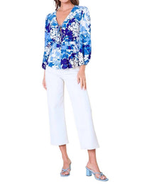 Sugarlips - Cosette Front Tie Peplum Top