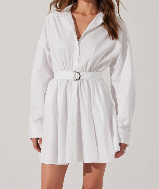 Astr - Winica Poplin Mini Dress