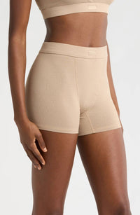 UGG Alexiah Ribbed Lounge Shorts in silver taupe - women's shorts - alternate view