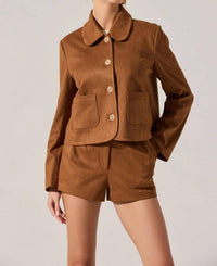 Astr - Jude Faux Suede Jacket