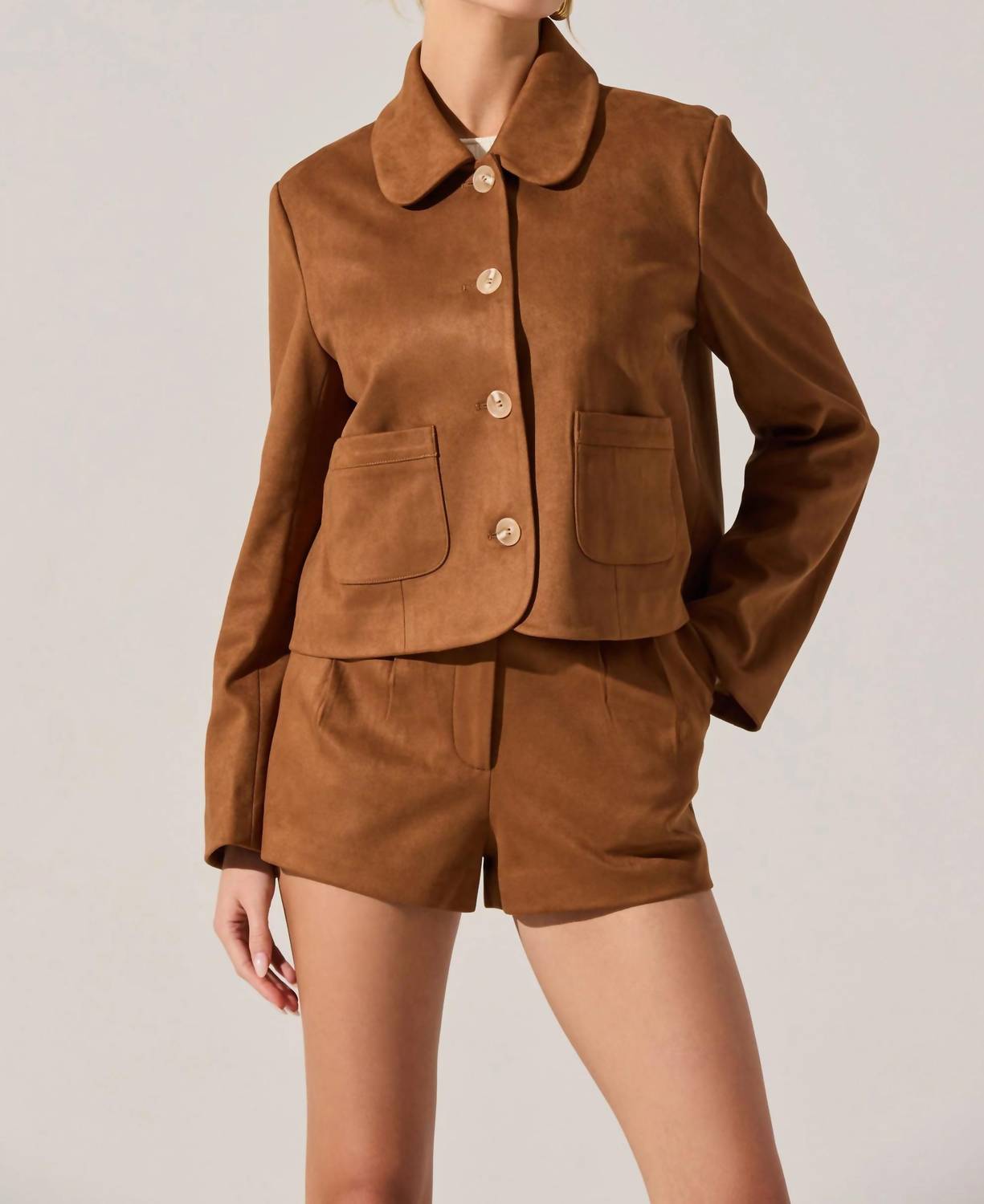 Astr - Jude Faux Suede Jacket