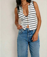 Free People - Tilly Striped Vest