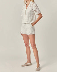 English Factory - Ibiza Embroidered Button Down Shirt