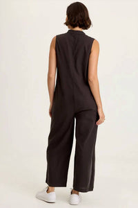 Xcvi - Tawnie Linen Button-up Jumpsuit