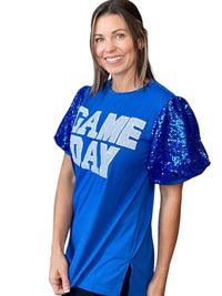 Sunshine & Rodeos - Game Day Sequin Top