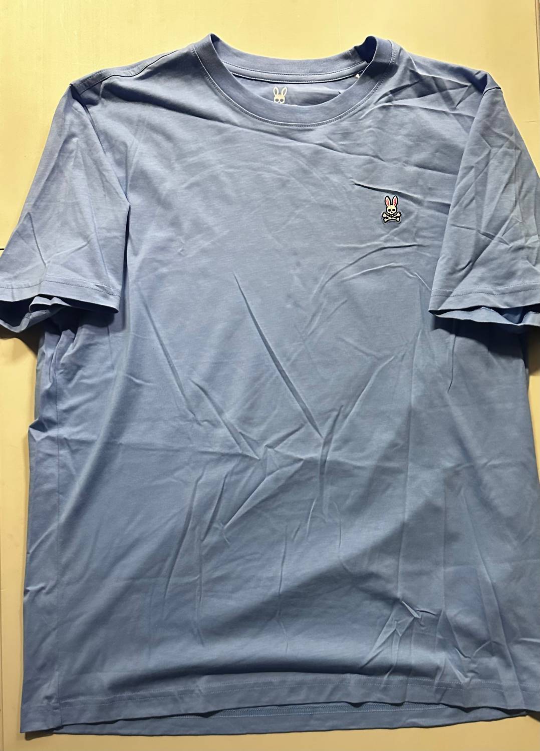 Psycho Bunny Men's Crewneck Tee in blue - men's t-shirt