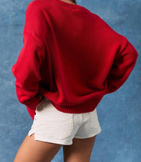 Le Lis - Oversized Sweater Top
