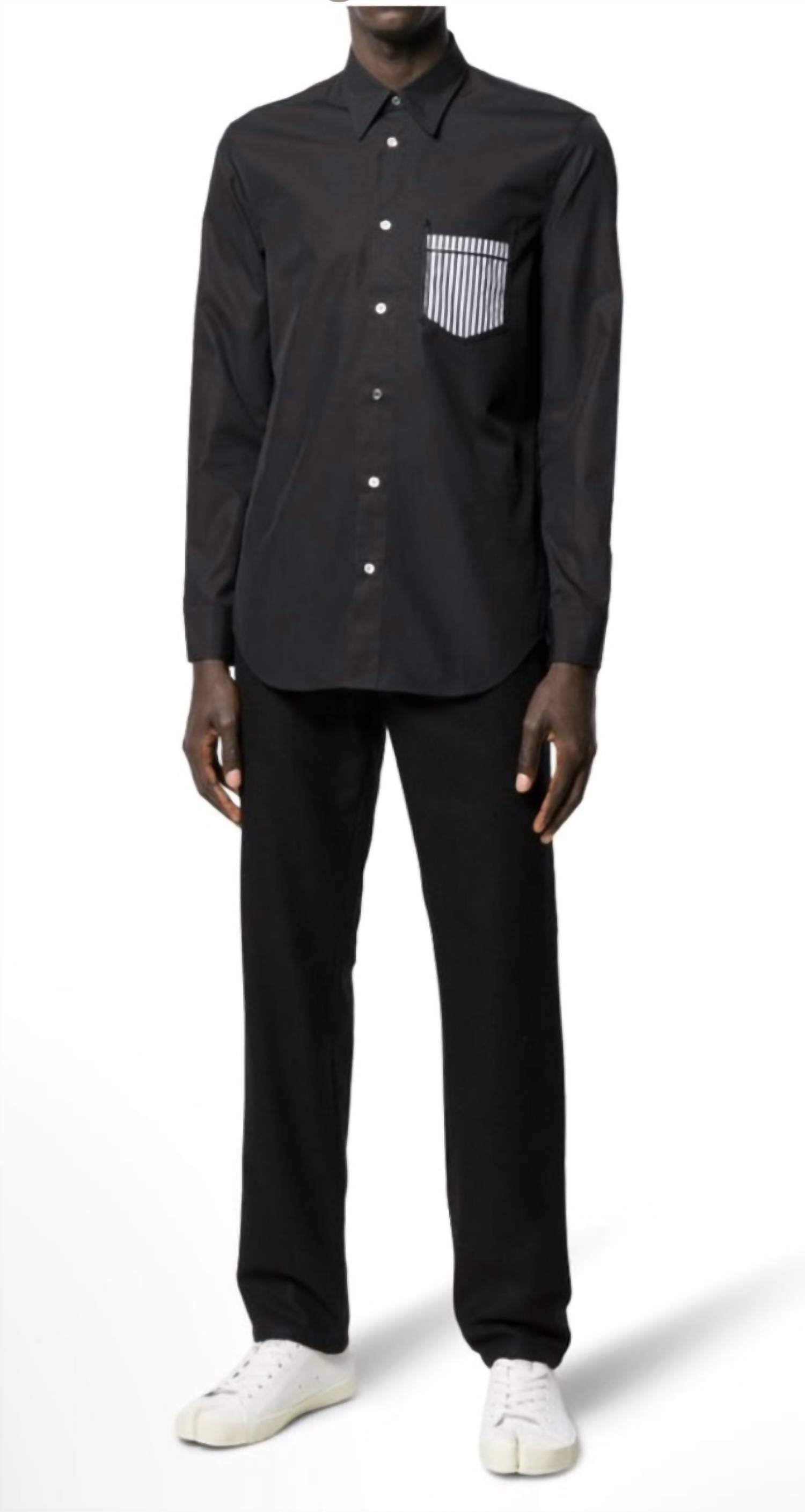 Maison Margiela - Decorative Pocket Button Down Shirt