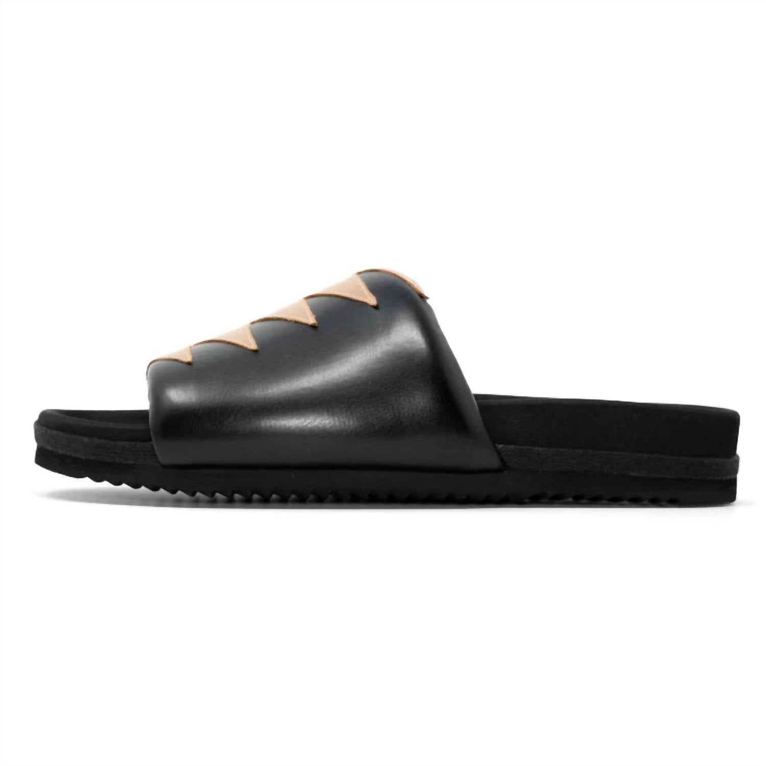 Roam - Women's Arrow Slider Sandals With Vegan Leather