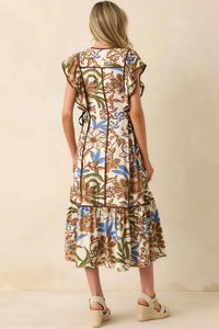 Entro - Bree Floral Midi Dress