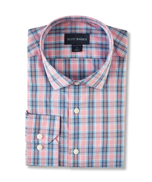 Scott Barber - Men's Bold Multi Plaid Shirt