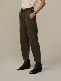 Road To Nowhere - Pilon Recycler Cotton Mid-rise Trouser