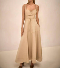 ALEXIS Kendra Maxi Dress in dune - women's dress - alternate view