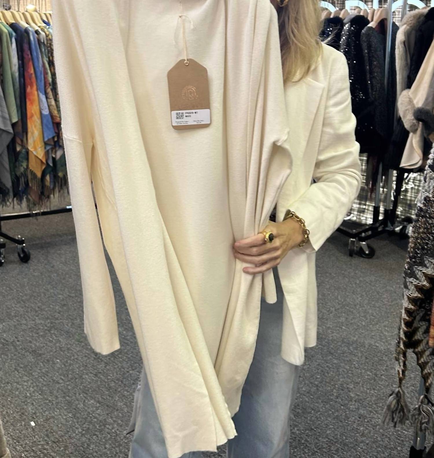 Iscarf - Lilah Open Knit Cardigan