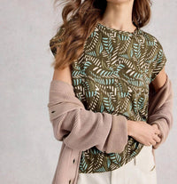 White Stuff - Women's Rowan Linen Tee