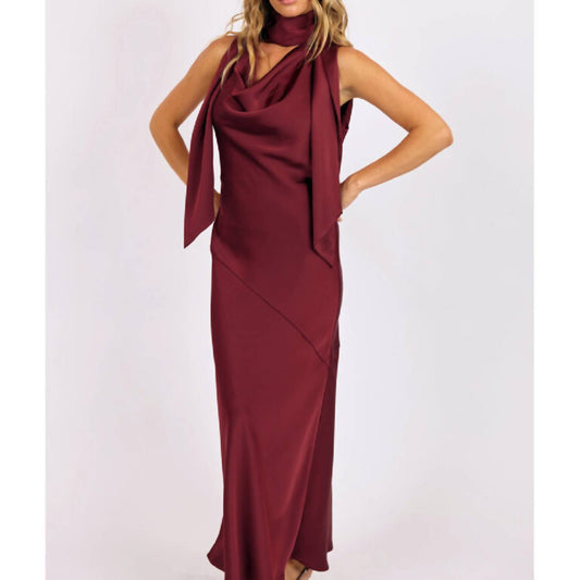 Sage The Label - Cabaret cowl neck maxi Dress